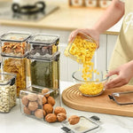 boîtes rangement hermétiques plastique qualité alimentaire épices céréales fruits secs anti humidité respectueux environnement