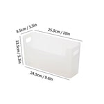 boîtes rangement adhésives porte blanc modernes réutilisables papiers cuisson sacs conservation