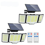 lampe solaire led extérieure imperméable ip65 détecteur mouvement modes éclairage moderne clips