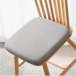 coussin mémoire forme 40x40cm bleu pastel texture rugueuse lavable minimaliste