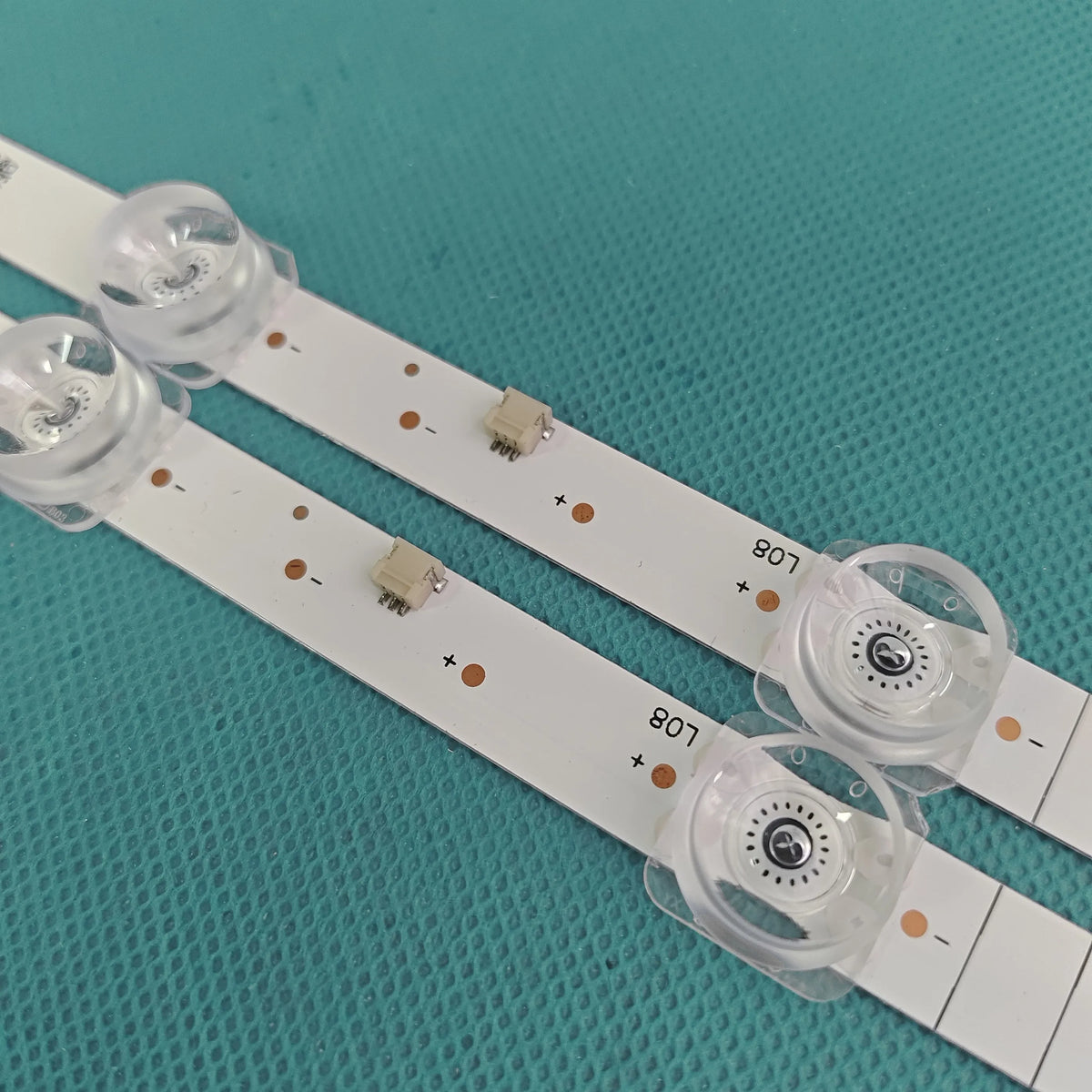 bande lumineuse led blanc moderne téléviseur rétro éclairage aluminium fixations