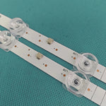 bande lumineuse led blanc moderne téléviseur rétro éclairage aluminium fixations