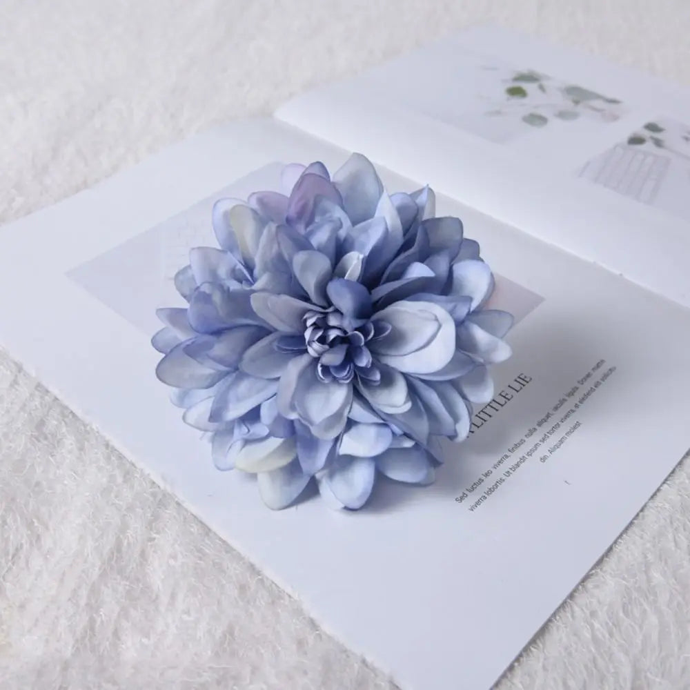 fleur artificielle moderne clip métallique multicolore décoration intérieure ornement chambre bleu rose jaune verte