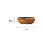 bol bois marron rayures naturelles traditionnel sans fixation durable cuisine