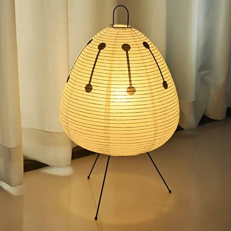 lampe table moderne blanc rayures noires tissu opaques tringles câble électrique 10w flux lumineux