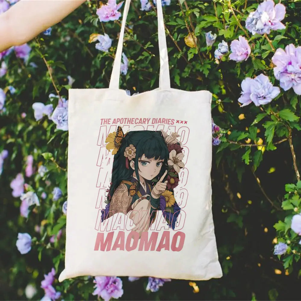 sac main blanc fille fleurs motifs floraux rétro décontracté sans fermeture éclair toileversible