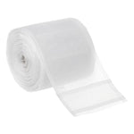 ruban plis polyester blanc translucide moderne 10m adhésif rideaux couture plissage