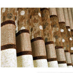 rideau floral semi transparent classique tissu voile gris élégants voilage