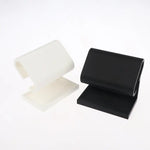 présentoir double face support bijoux noir blanc contemporain plateau brossé adhésif multifonctionnel montres rangement