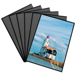 cadres photo magnétiques noirs modernes 8.5x11 4x6 5x7 pouces aimants decoration maison