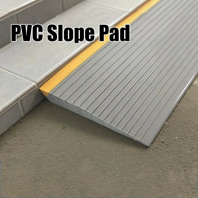 pente pvc gris rayures adhésive durable antidérapante moderne maison robotique accessoire