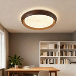 lampe moderne marron foncé texture bois minimaliste 249 2000 lumens montée surface