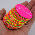 décoration fête étoiles rondes géométriques papier néon couleur bannières happy birthday anniversaire mariage fluorescent