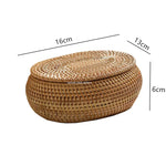 paniers rangement osier tissé naturel couvercle réutilisable respectueux environnement traditionnel artisanal