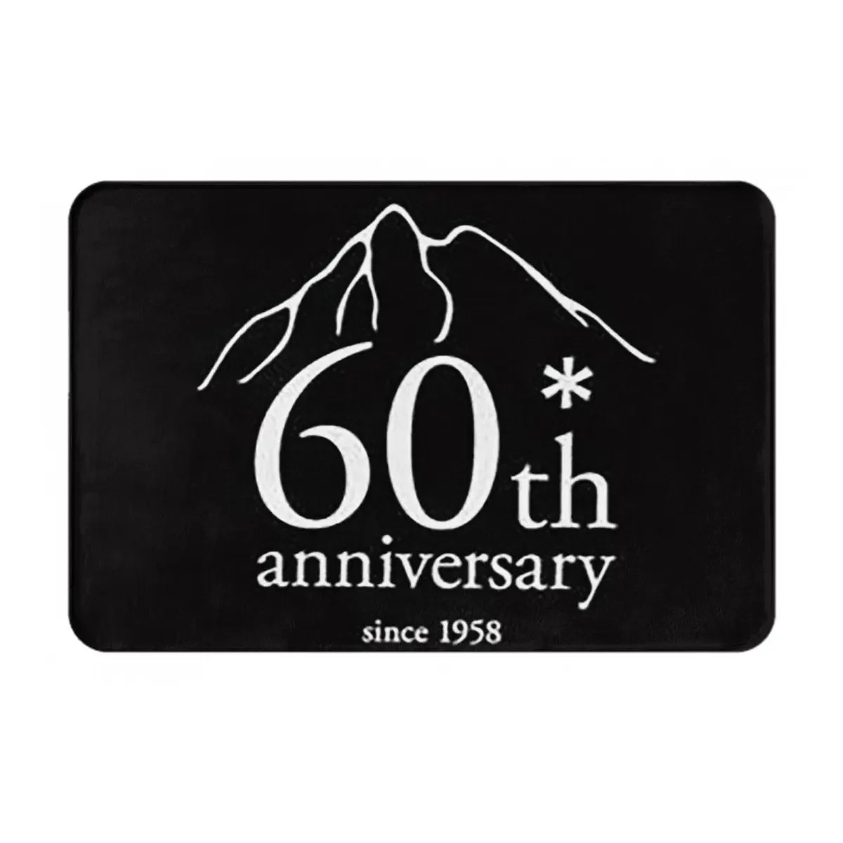 tapis bain blanc logo snow peak moderne imperméable antislip polyester coton knits classic minimaliste