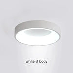 luminaire rond moderne minimaliste blanc gris led sans fil télécommande
