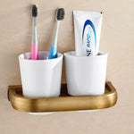 porte serviettes bronze antique porte papier crochet accessoires salle bain ensemble quincaillerie moderne minimaliste