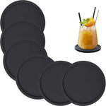 sous verres silicone modernes noir gris rose bleu vert blanc