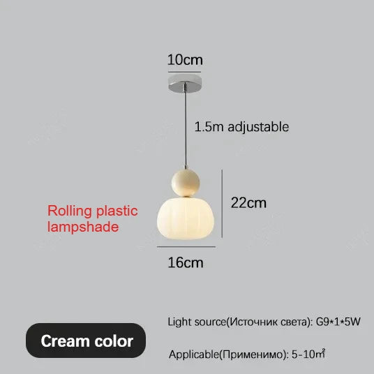 lampe suspendue moderne pendentif chrome blanc led minimaliste chambre salle manger