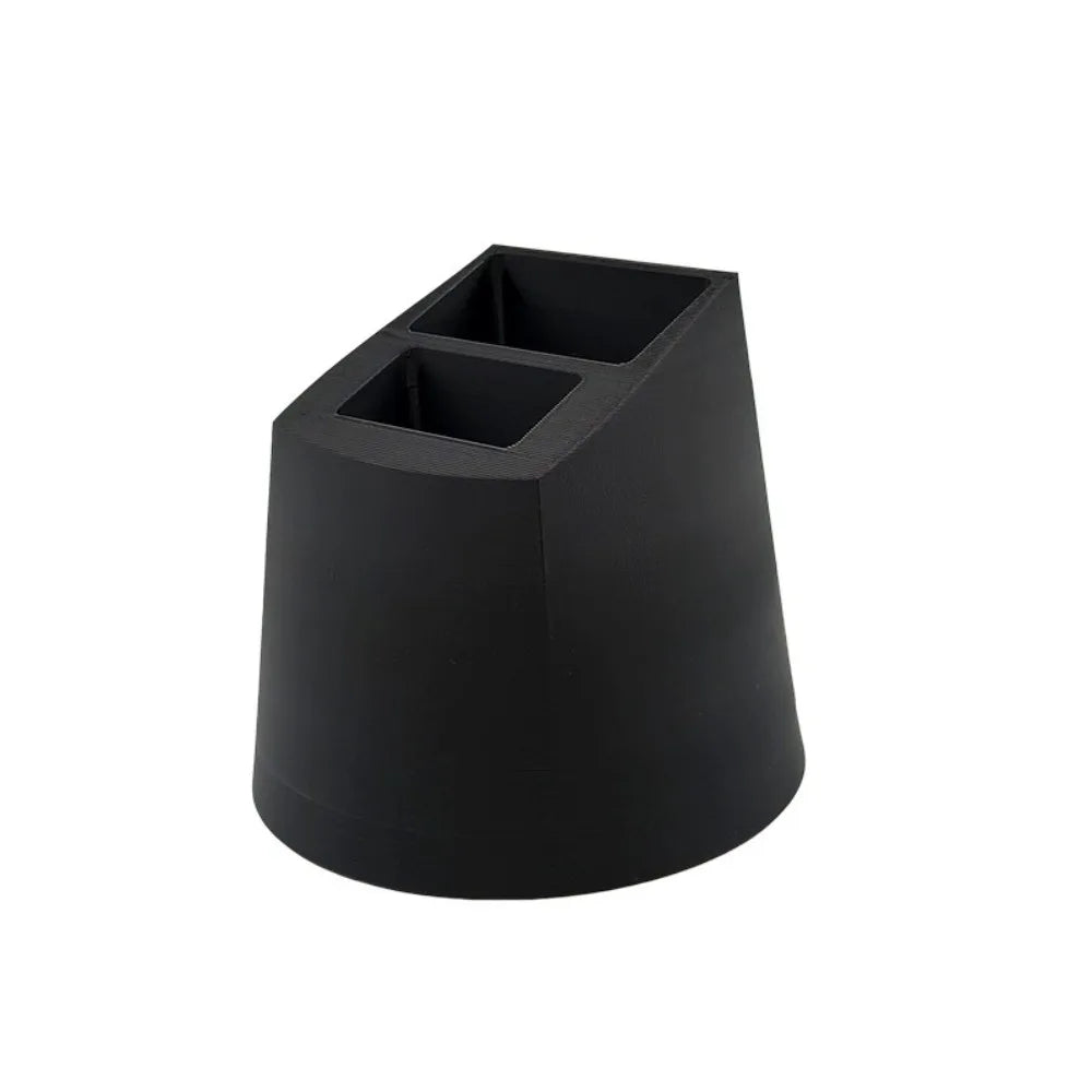 rangement télécommandes 3d impression noir blanc minimaliste moderne multifonctionnel plastique antidérapant maison