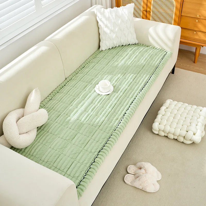 coussin canapé polyestère doux rayures beige gris moderne confortable machine lavable multiple tailles