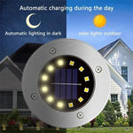 lumière solaire moderne led argent noir facile decoration extérieure ip65