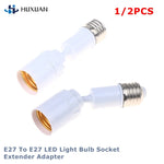 adaptateur douille led e27 blanc moderne base lampe réglable universelle fixe rond lisse