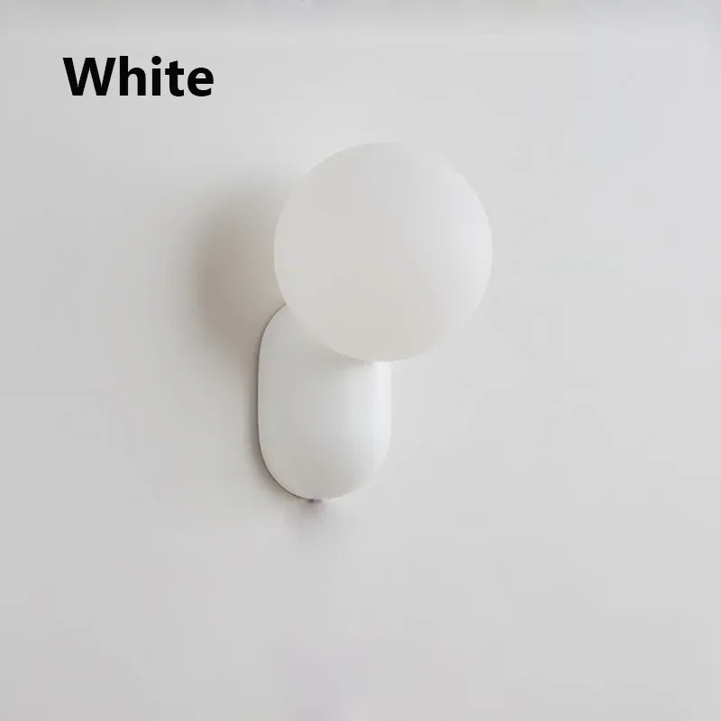 appliques murales modernes minimalistes led noir blanc éclairage chambre salon entrée étude