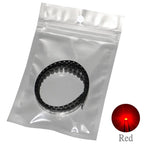 ruban led 100 pièces noir blanc rouge vert bleu jaune orange rose uv moderne