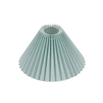 abat jour plissé moderne blanc rose vert pliable opaque salon chambre