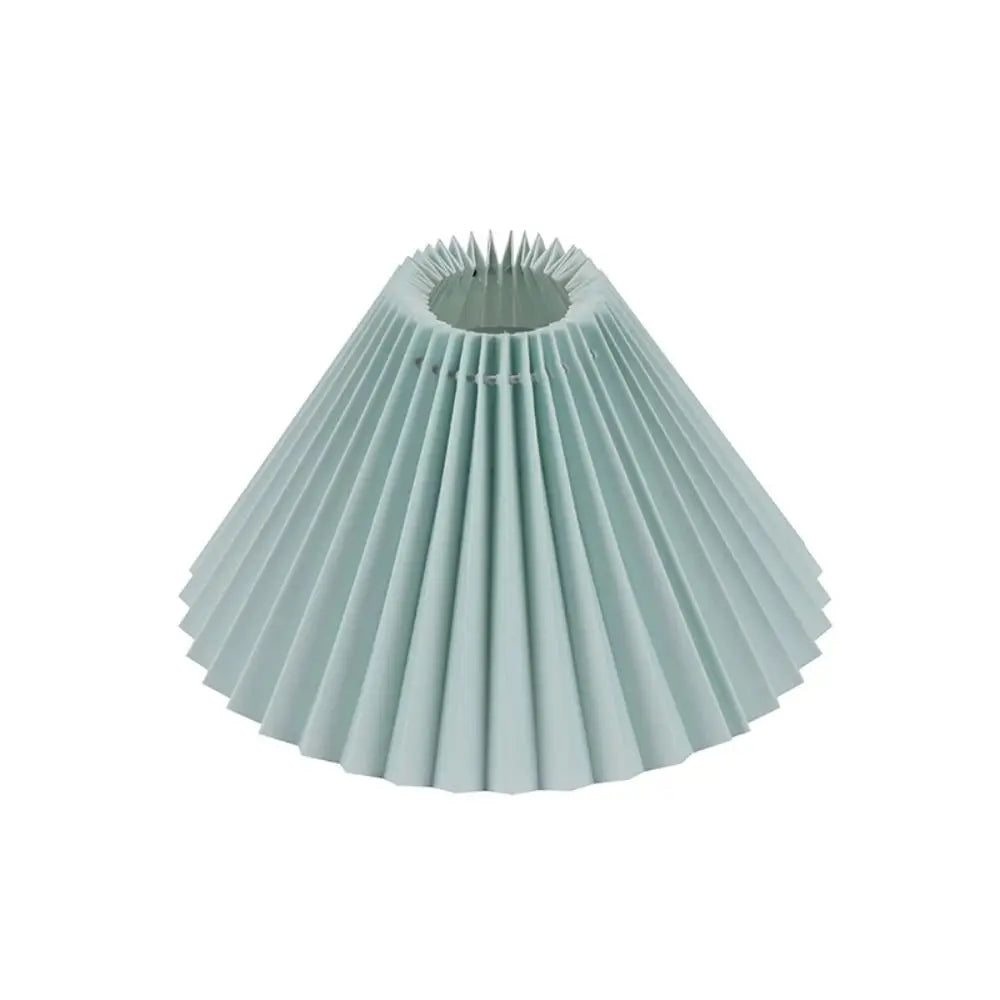 abat jour plissé moderne blanc rose vert pliable opaque salon chambre