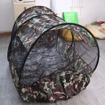 tente lit camouflage portable anti moustiques extérieure campement unisexe polyester moderne