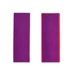 serviette microfibre couleur bleu orange rose violet moderne petite fleurs blanches sac rangement