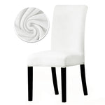 housse chaise velours moderne vert foncé gris clair adhésif élasthanne polyester