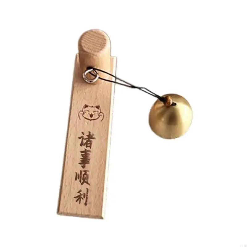 cloche porte or moderne cloche ronde brillante support bois adhésif inclusion ruban adhésif