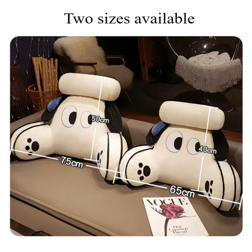 oreiller animal forme chat chien doux peluche enfantin confortable mémoire foam