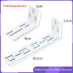 support mural blanc moderne fixe rideau accessoire tringle électronique haute qualité đơn