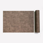tapis table moderne gris beige marron bleu toile lin respectueux environnement imperméable essuyable resistant