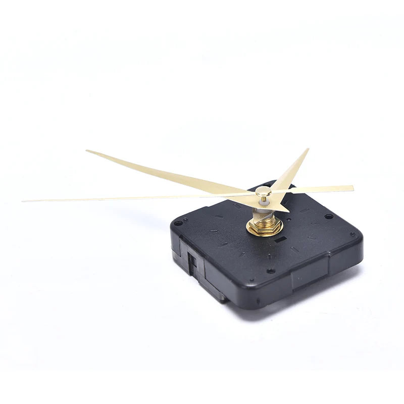 mouvement montre quartz aiguilles noires rouges dorées plastique métal moderne réparation diy bricolage kit