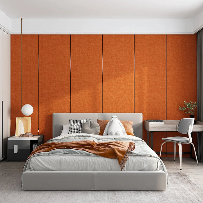rideau moderne rouge bordeaux orange vert foncé gris