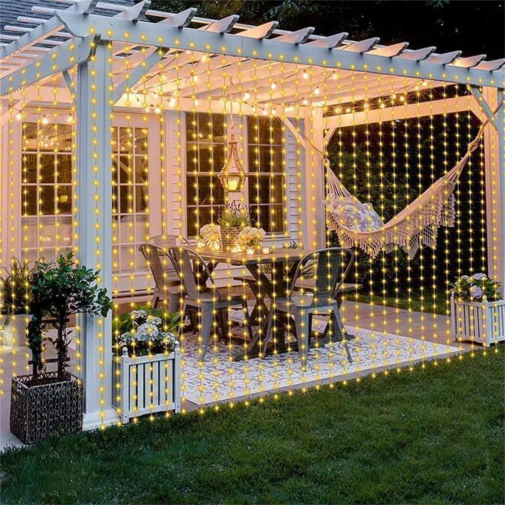 rideau lumineux led multicolore moderne télécommande usb 5v 100led 200led 400led 600led