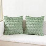 housses coussin motif cœurs polyester blanc rose rouge gris orange jaune doux confortable maison