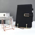 support stockage or rose moderne clips respectueux environnement minimaliste salon