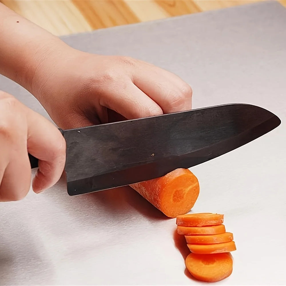 planche découper acier inoxydable antidérapante facile nettoyer sécurité moderne cuisine argenteux lisse
