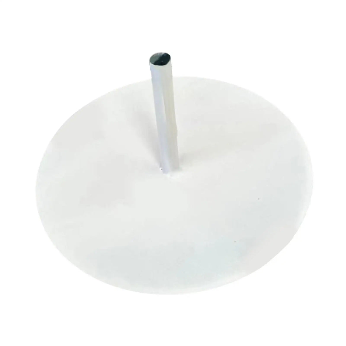 Support fleurs blanc moderne mariage sans marques visible diamètre 20cm
