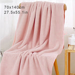 serviettes bain coton microfibre rapide séchage blanc rose gris bleu moderne