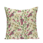 coussins décoratifs vintage fleurs simple beige vert rose bleu 45cm 45cm