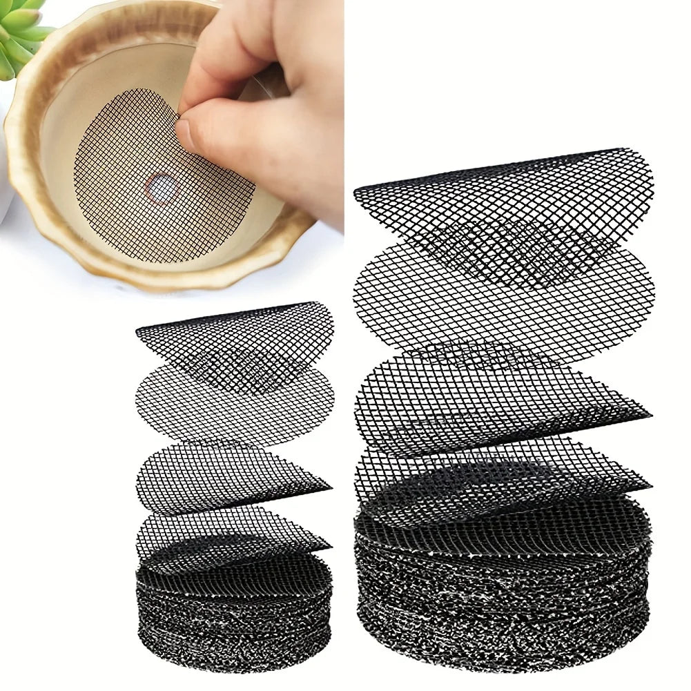 filtres poissons noir maille fine adhésifs différents tailles pratique poissons drainage