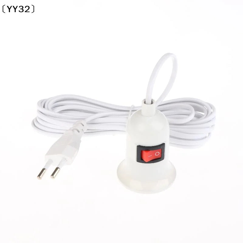 support lampe suspendu industriel câble mètres prise eu interrupteur blanc doré
