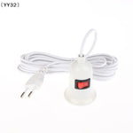 support lampe suspendu industriel câble mètres prise eu interrupteur blanc doré
